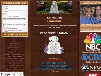 karmadogtraininghouston.com