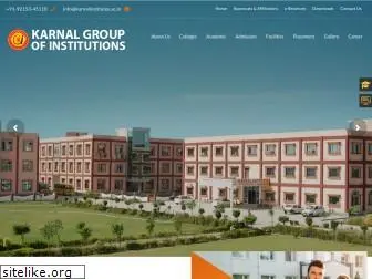 karnalinstitutes.ac.in