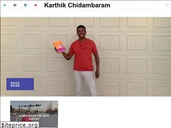karthikchidambaram.com