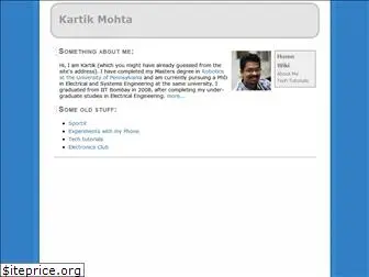 kartikmohta.com