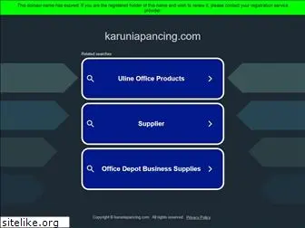 karuniapancing.com