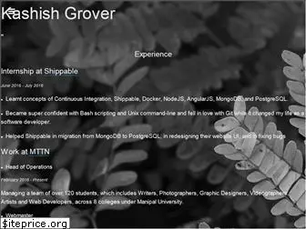kashishgrover.com