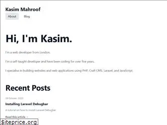 kasimmahroof.com