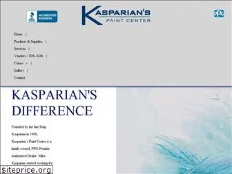 kasparianspaintcenter.com
