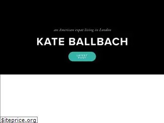 kateballbach.com