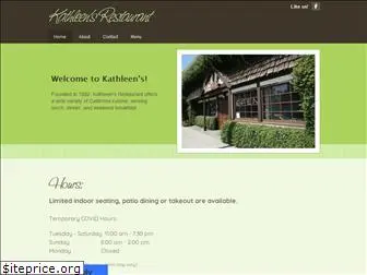 kathleensrestaurant.com