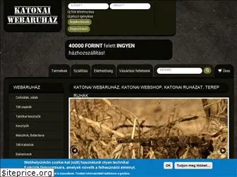 katonai-webaruhaz.hu