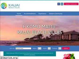 kauaibeachvillasresort.com