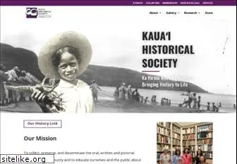 kauaihistoricalsociety.org