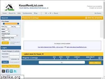 kauairentlist.com