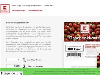 kaufland-geschenkkarte.de