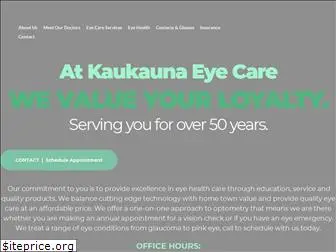 kaukaunaeyecare.com