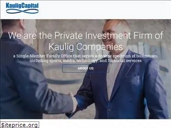 kauligcapital.com