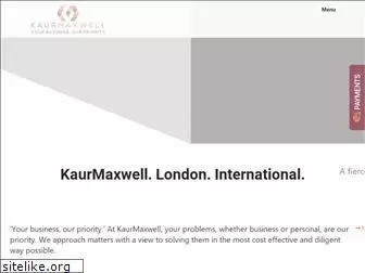 kaurmaxwell.com