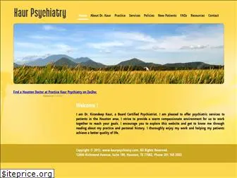 kaurpsychiatry.com