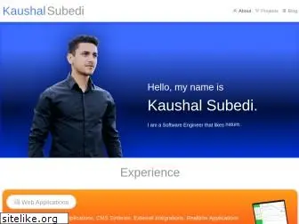 kaushalsubedi.com