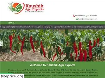 kaushikagriexports.com