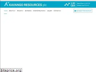 kavangoresources.com