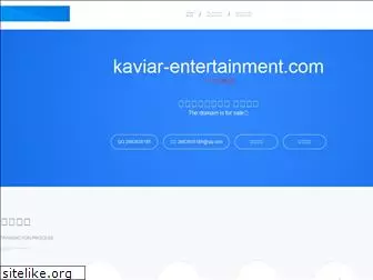kaviar-entertainment.com