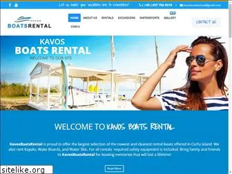 kavosboatsrental.com