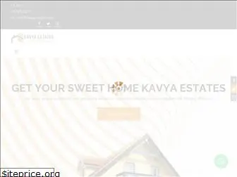 kavyaestates.com