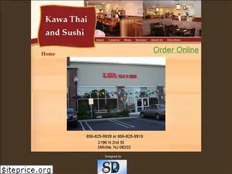 kawathaiandsushi.com