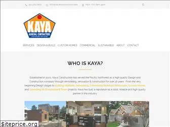 kayaconstruction.com