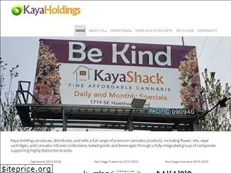 kayaholdings.com