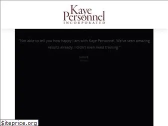 kayepersonnel.com