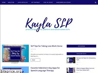 kaylaslp.com