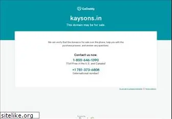 kaysons.in