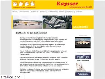 kaysser-heimtiernahrung.de