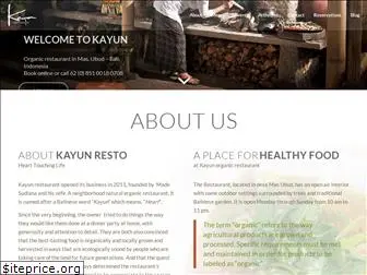 kayunresto.com