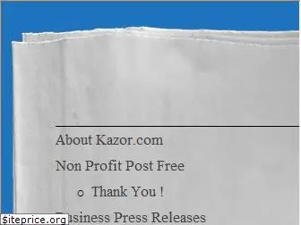 kazor.com