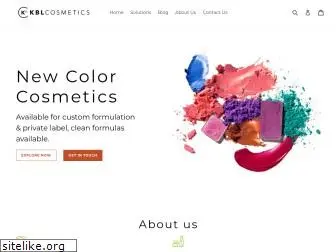 kblcosmetics.com