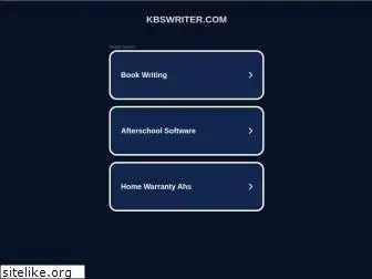 kbswriter.com