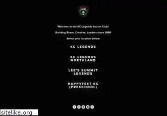 kclegendssoccer.com