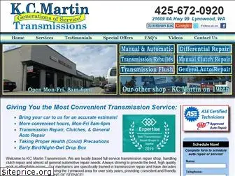 kcmartintransmissions.com