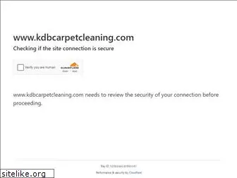 kdbcarpetcleaning.com