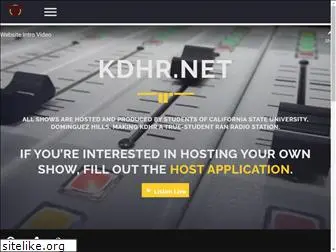 kdhr.net