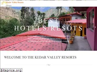 kedarvalleyresorts.com