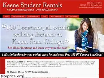 keenestudentrentals.com