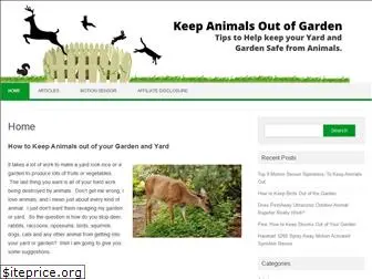 keepanimalsoutofgarden.com