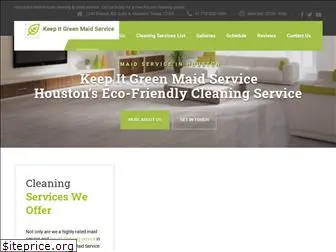 keepitgreenmaidservice.com