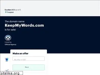 keepmywords.com