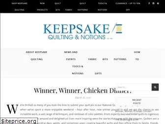 keepsakequiltingblog.com