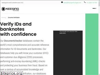 keesingdocumentchecker.com