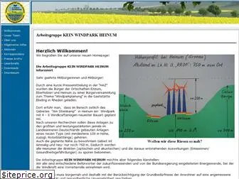 kein-windpark-heinum.info