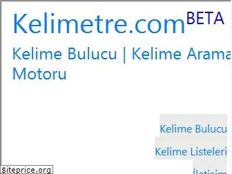 kelimetre.com