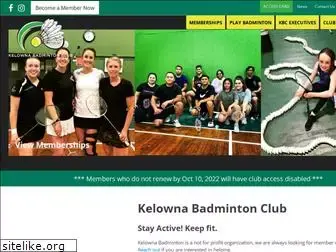 kelownabadminton.ca